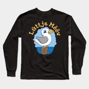 Lüttje Mööv Low German Little Seagull Long Sleeve T-Shirt
